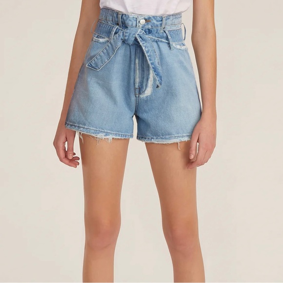 Marissa Webb Banks Paperbag Waist Shorts